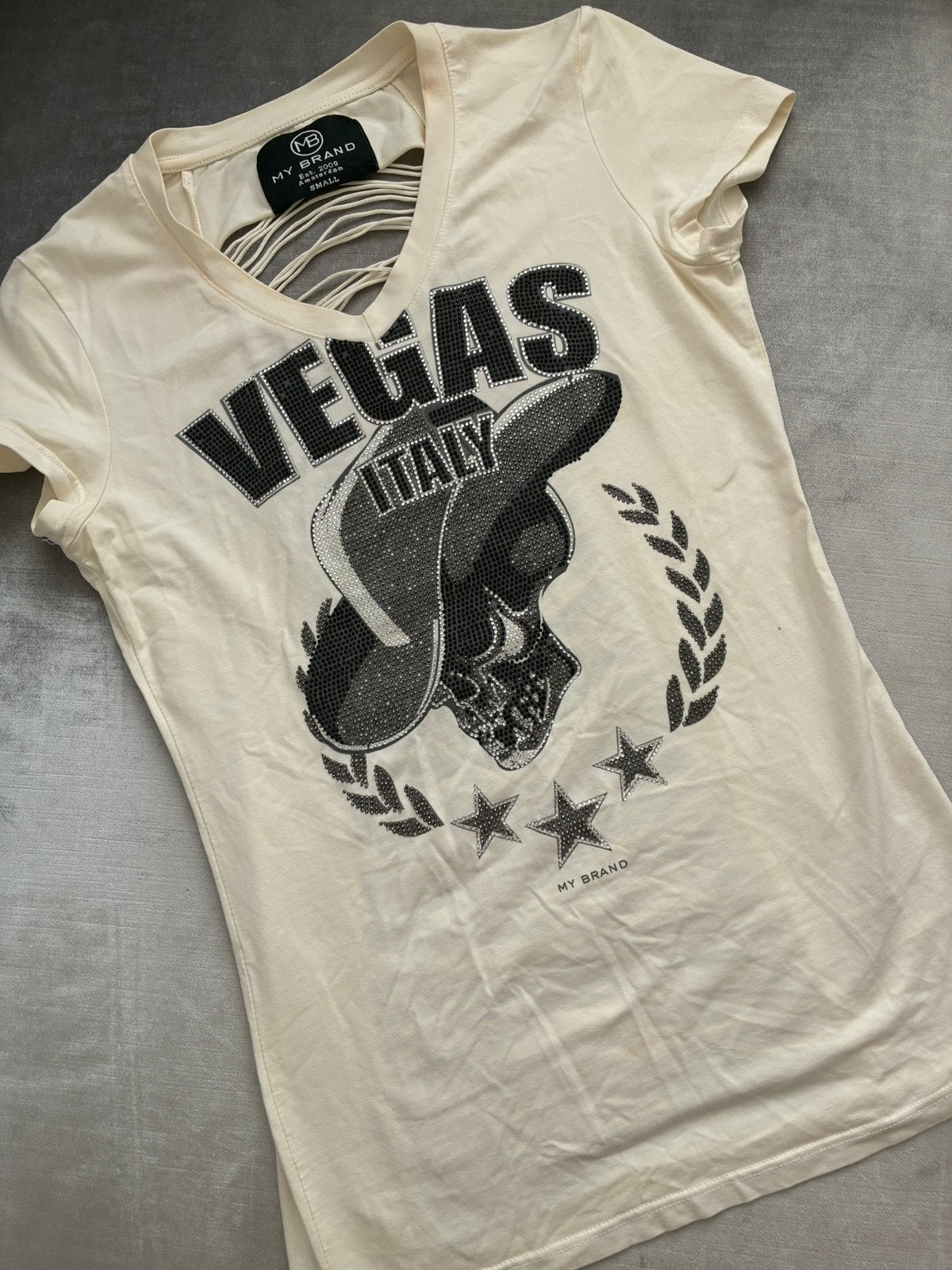 My Brand Las Vegas shirt, Ophalen of Verzenden, Zo goed als nieuw, Zwart, Korte mouw
