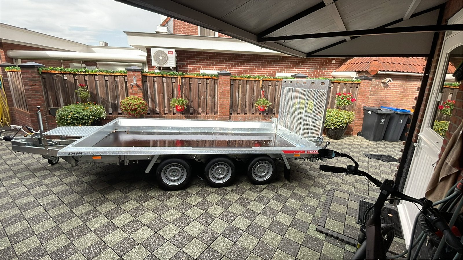Aanwanger 4meter 3assen, Ophalen, Nieuw