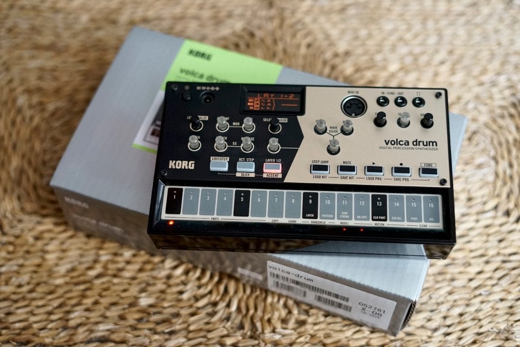 Korg Volca Drum, Ophalen of Verzenden, Zo goed als nieuw, Korg