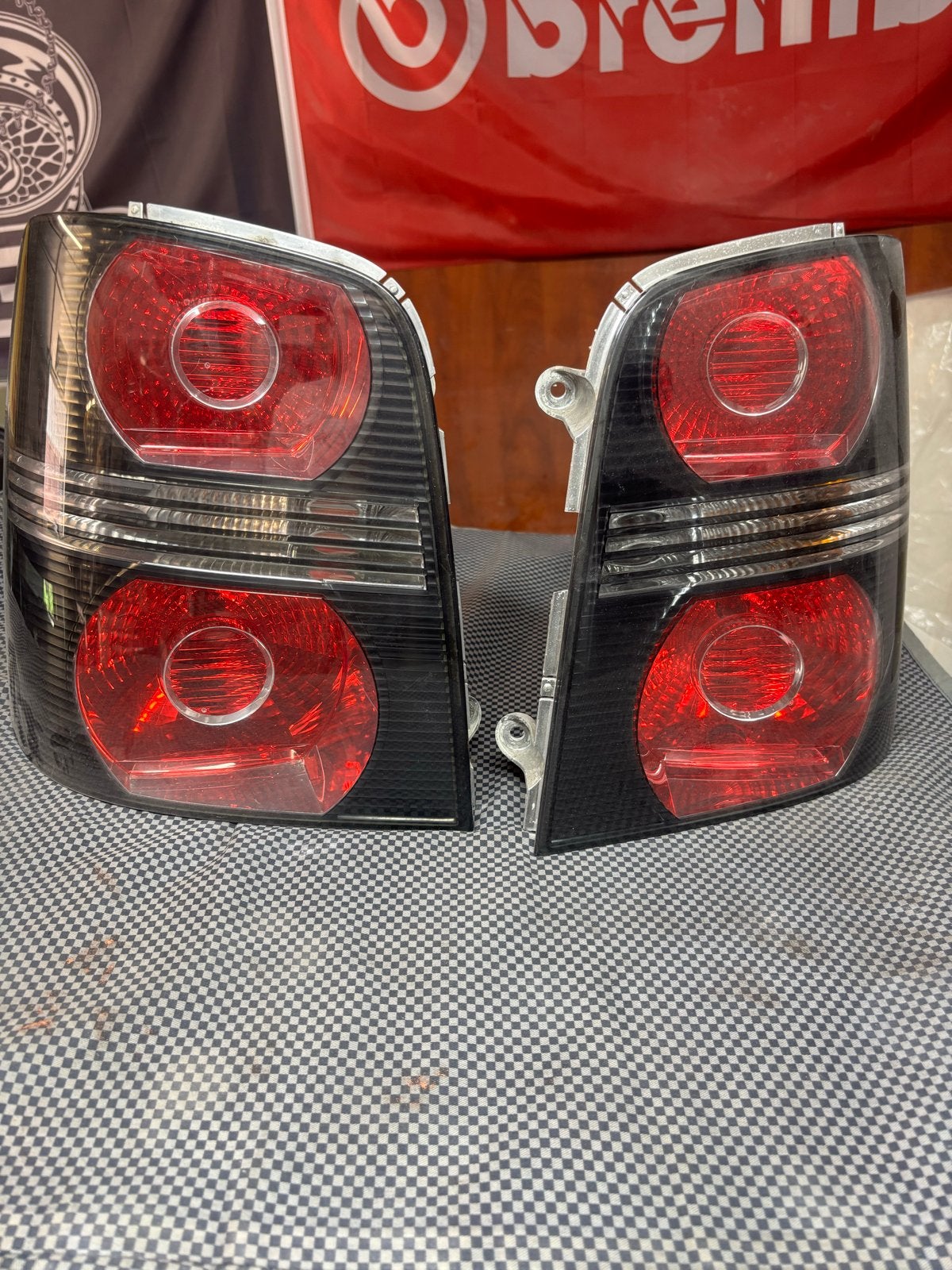 VW Touran Koplampen Zwarte Binnenkant & Zwarte Achterlichten, Auto-onderdelen, Ophalen of Verzenden, Gebruikt, Volkswagen