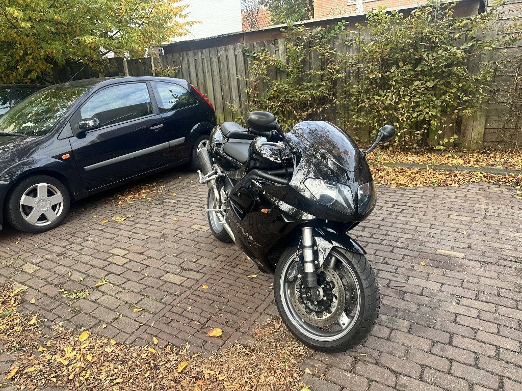 Triumph Daytona 955i 2006, Sportuitlaat, Occasion, Motorrijbewijs A, 3 cilinders