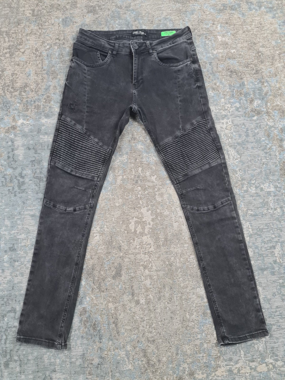 CARS Teller Jeans W33 L32 Skinny STRETCH Bronno3332 Grijs, Kleding | Heren, Zo goed als nieuw, W33 - W34 (confectie 48/50), Grijs