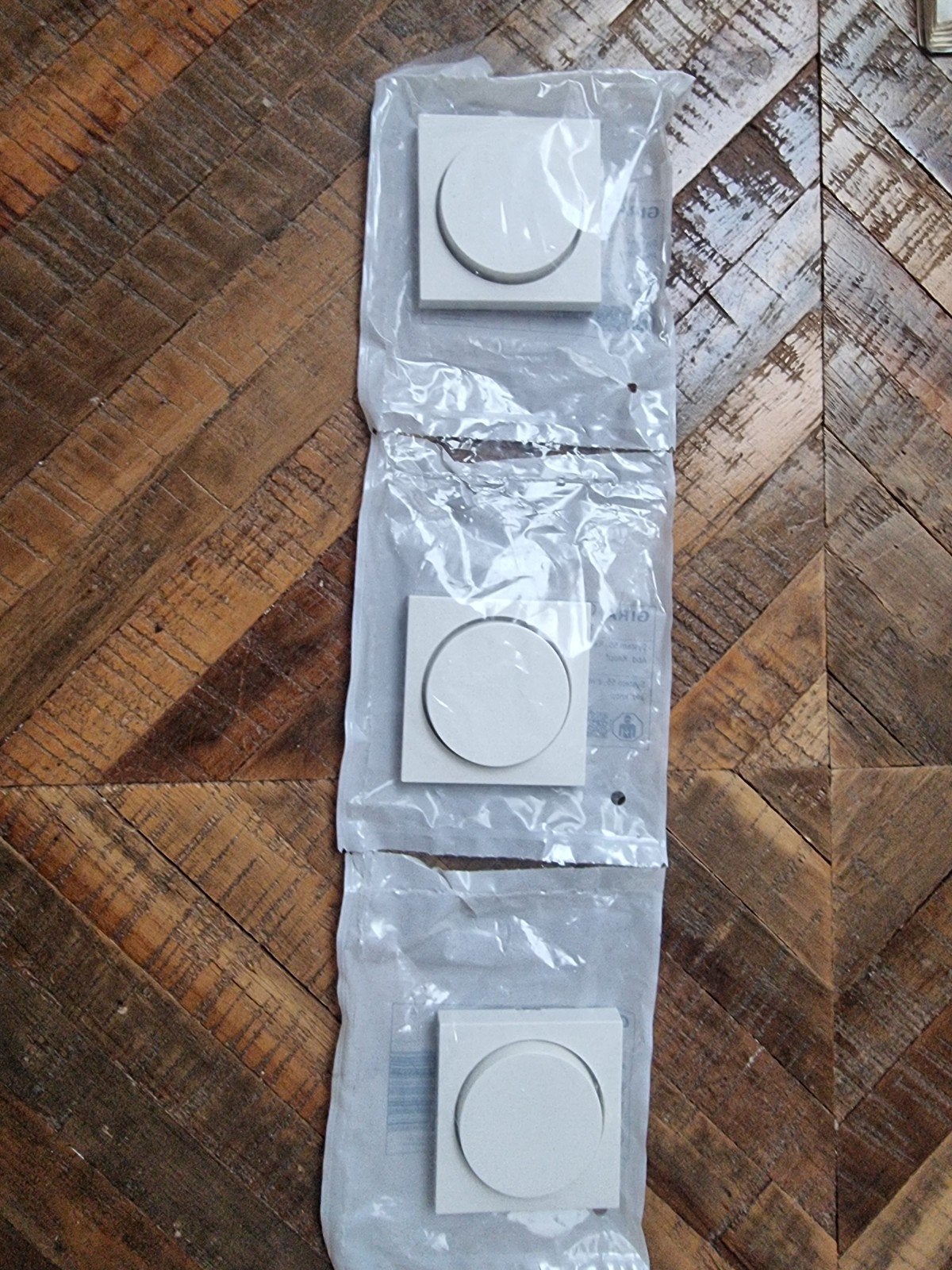 Gira dimmerknop draaidimmer Systeem 55 wit mat 065027, Ophalen of Verzenden, Nieuw, Gira, Schakelaar