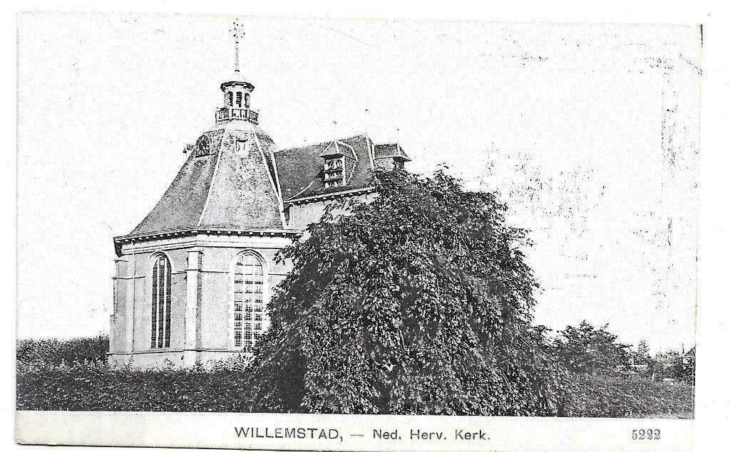 AK Willemstad - Ned. Herv. Kerk, Verzenden, 1960 tot 1980, Ongelopen, Noord-Brabant