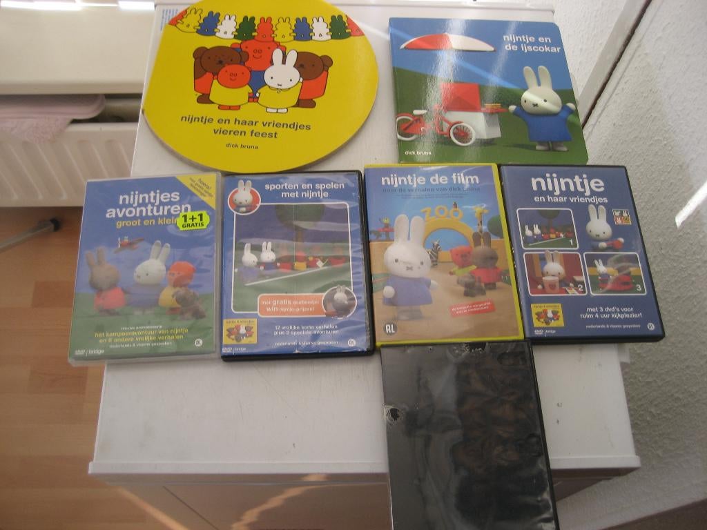 dick bruma nijntje dvd boekjes, Ophalen of Verzenden, Gelezen