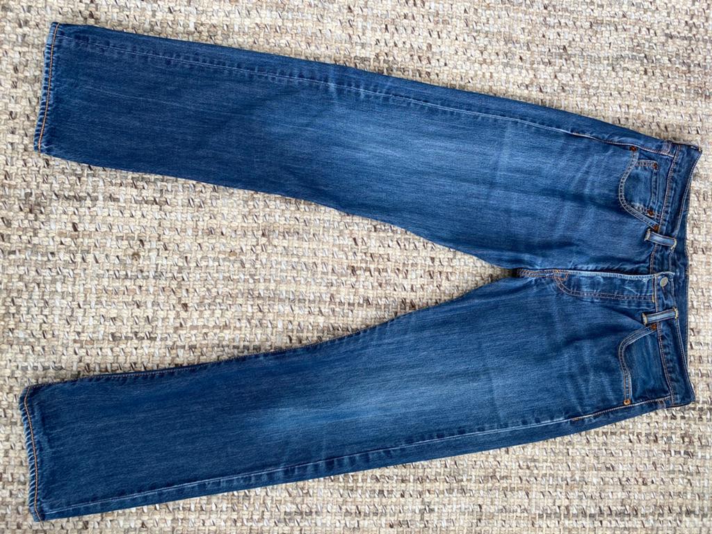 Levi’s spijkerbroek, Ophalen of Verzenden, Gedragen, Blauw, W32 (confectie 46) of kleiner