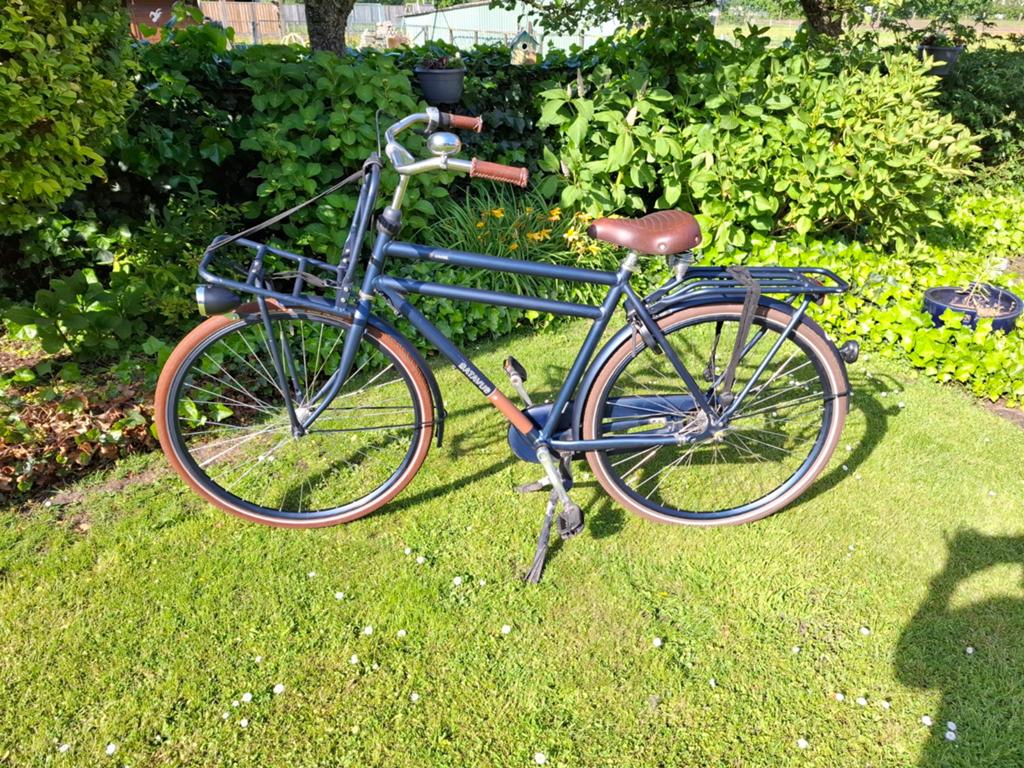 Batavus Transportfiets met 3 versnellingen, Ophalen, Terugtraprem, Gebruikt, Versnellingen