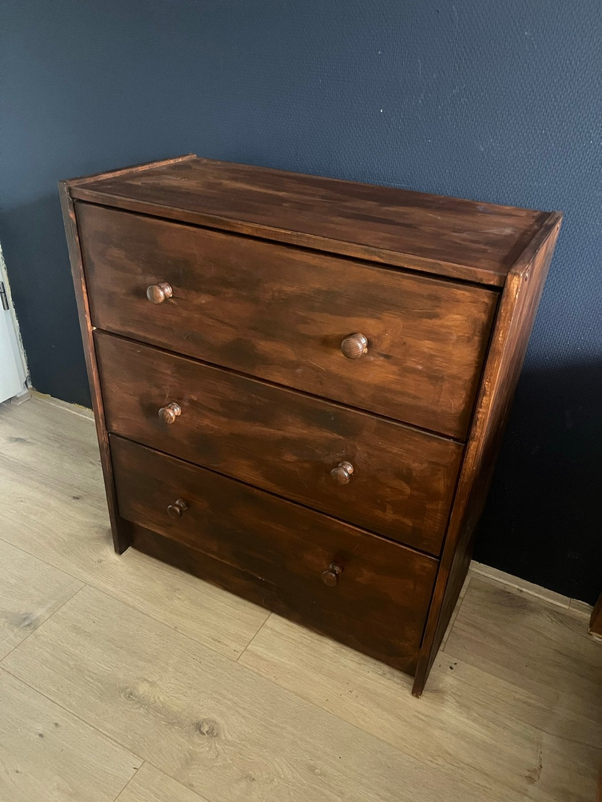 IKEA Rast grenen ladekast - Midcentury vintage stijl, Ophalen, Minder dan 50 cm, Gebruikt, 3 of 4 laden