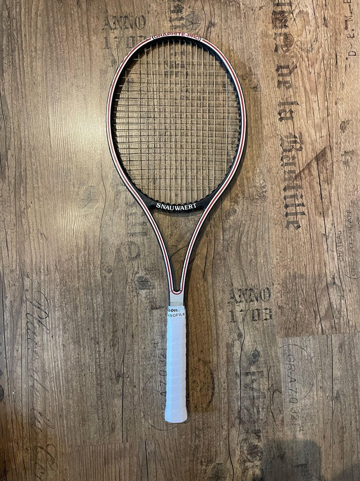 Snauwaert Vitas Gerulaitis Graphite Pro Vintage, Ophalen of Verzenden, Gebruikt, Racket, Overige merken