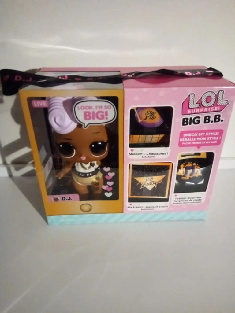 L.O.L.Surprise Big B.B. Doll D.J. - Babypop, Ophalen of Verzenden, Nieuw, Overige typen