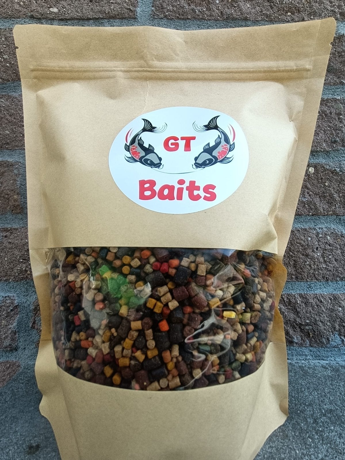 GT Baits Mix Pellets - 1kg of 2kg voor vissen, Watersport en Boten, Hengelsport | Karpervissen, Ophalen of Verzenden, Nieuw, Overige typen