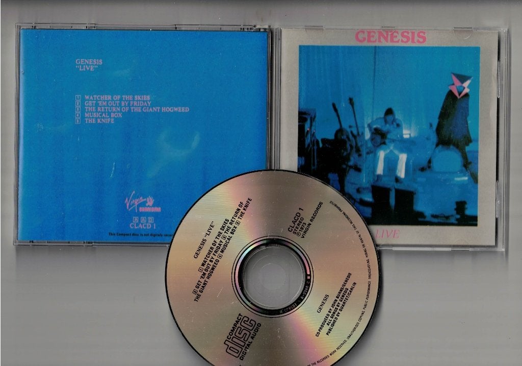 GENESIS CD Live, Cd's en Dvd's, Cd's | Rock, Ophalen of Verzenden, Zo goed als nieuw, Poprock