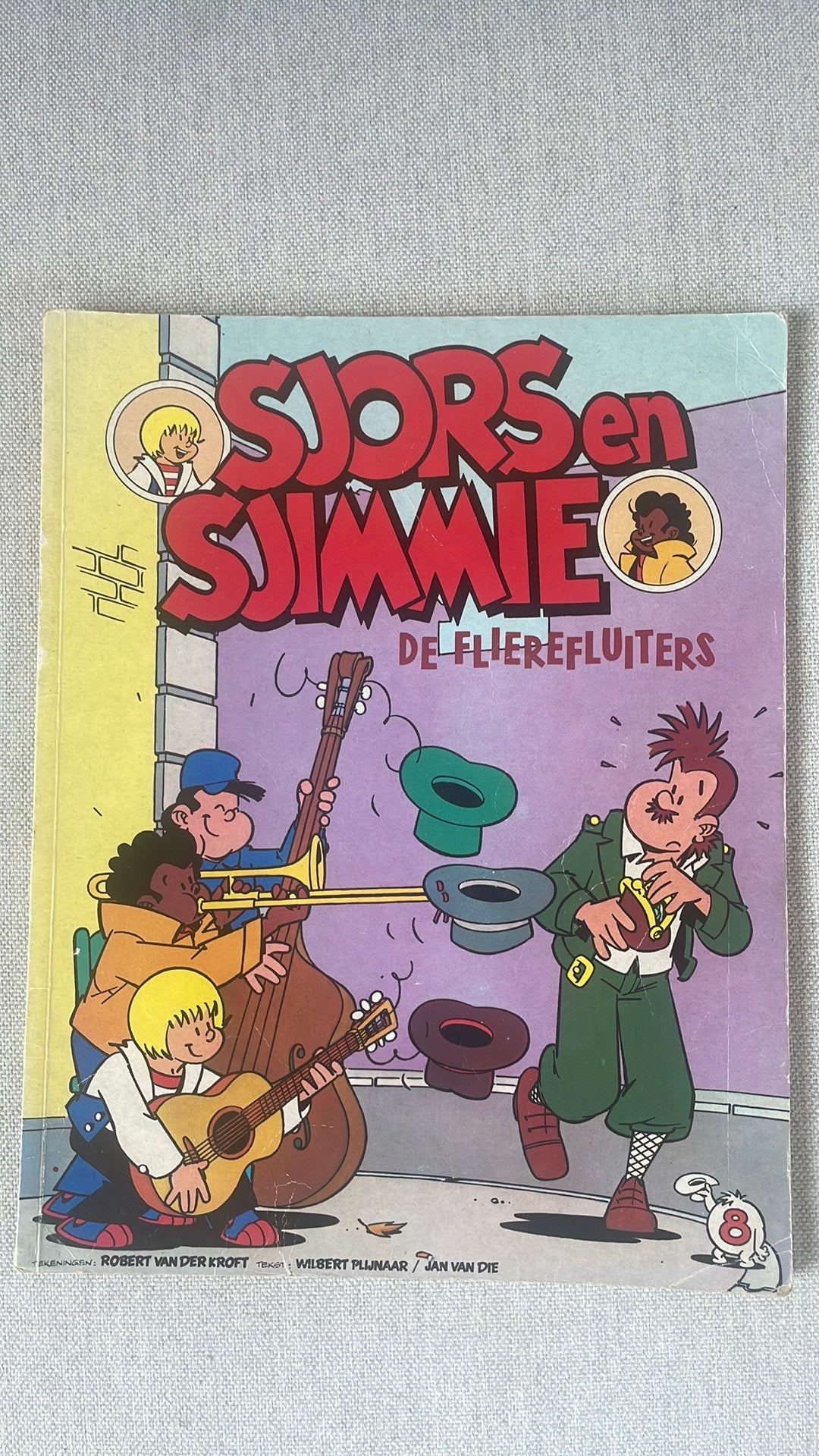 Sjors en Sjimmie de flierefluiters, Eén stripboek, Ophalen of Verzenden, Gelezen