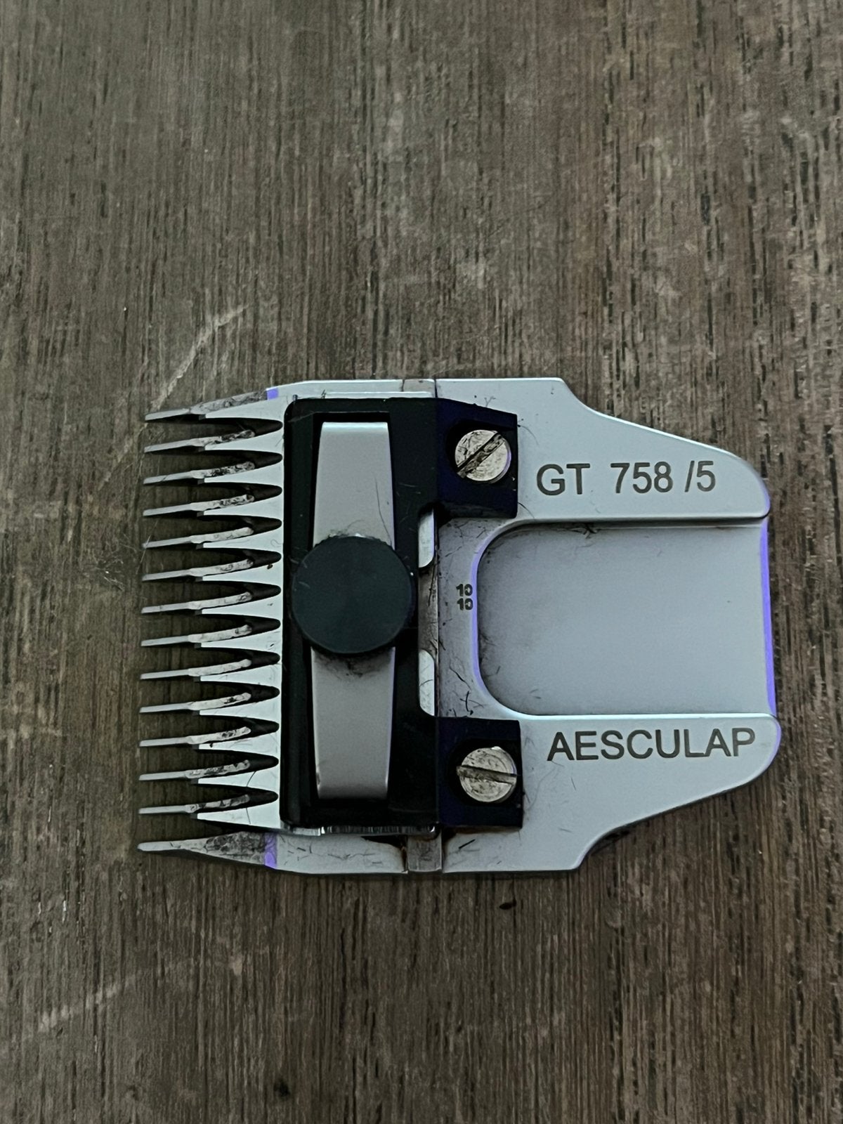 Aesculap Favorita GT758 scheerkop 5 mm scherp, Dieren en Toebehoren, Honden-accessoires, Ophalen of Verzenden, Gebruikt