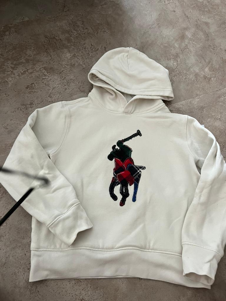 Polo Ralph Lauren hoodie  122 origineel zgan polo paard, Ophalen of Verzenden, Zo goed als nieuw, Jongen, Trui of Vest