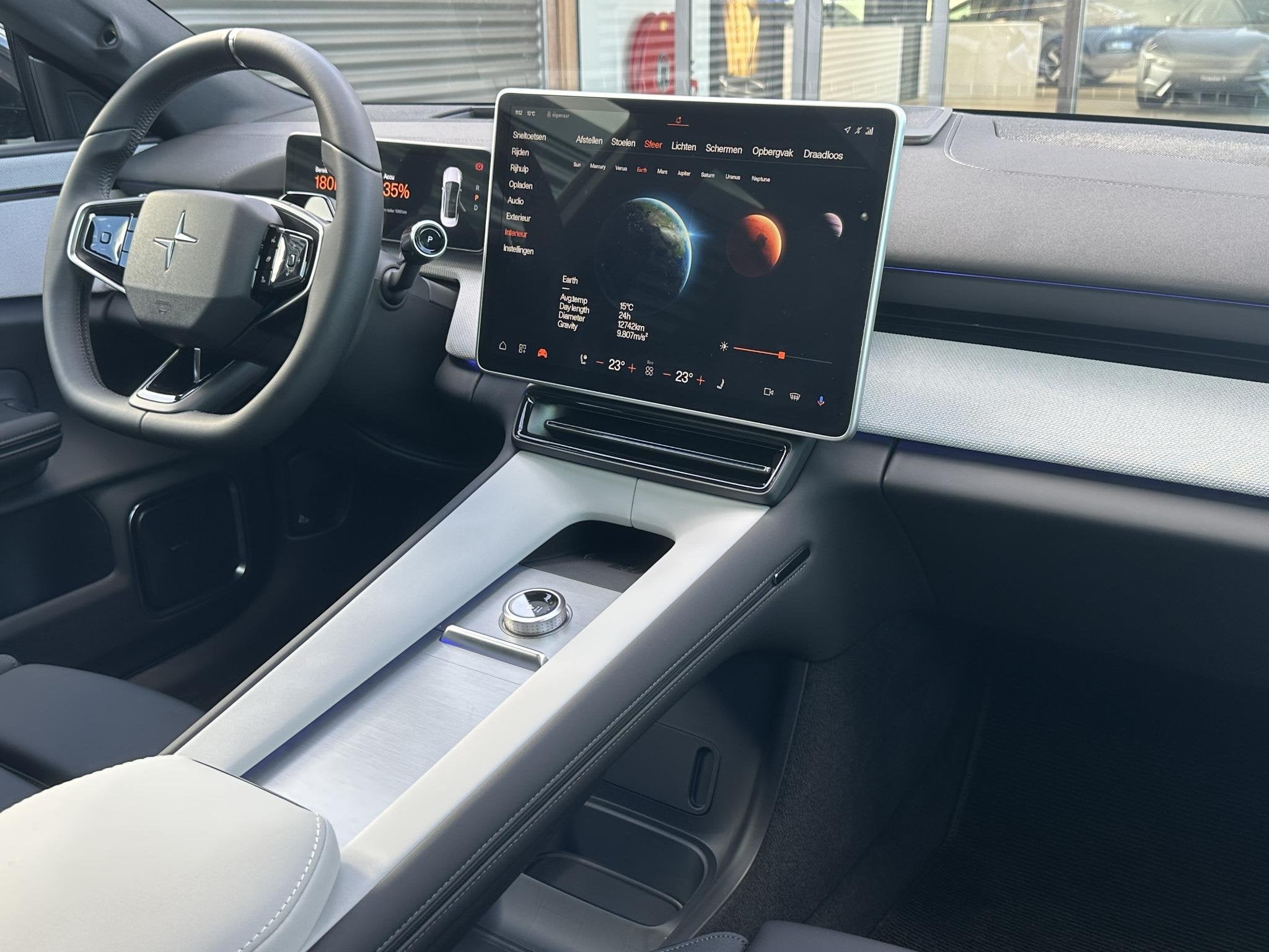 Polestar 4 Long Range Single motor Prime 100 kWh / Pano. dak, Auto's, Automaat, Achterwielaandrijving, Met garantie (alle), Zwart