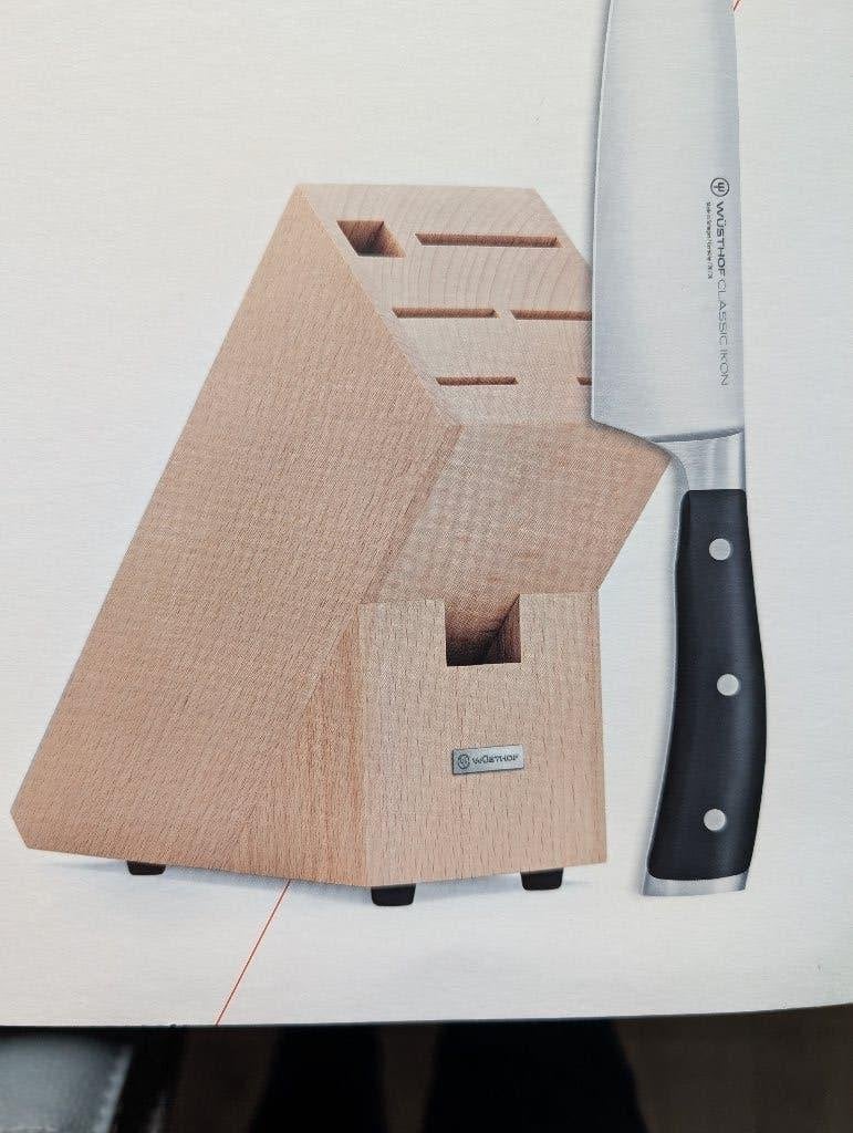 Wüsthoff messenblok (leeg) nieuw in verpakking, Overige typen, Hout, Nieuw, Ophalen of Verzenden