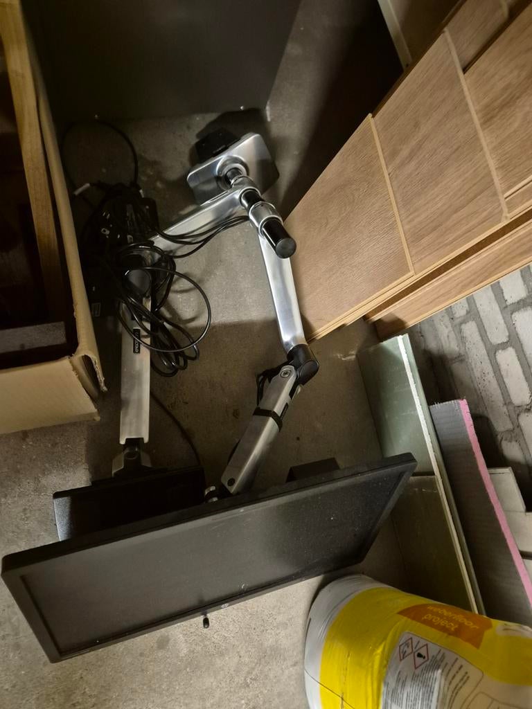 HP Compaq LE2002x Monitor met arm - Gebruikt, Computers en Software, Monitoren, Ophalen of Verzenden, HP, LED, 60 Hz of minder