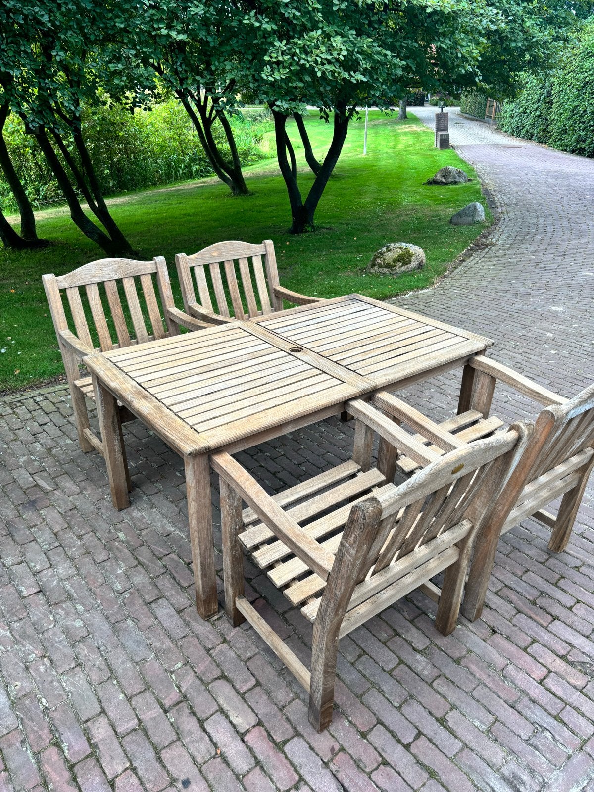 Houten tuinset van Select Garden, Ophalen, Gebruikt, Eettafel, Tuinset