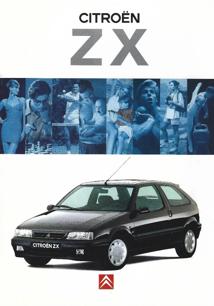 Brochure Citroen ZX 1994, Ophalen of Verzenden, Gelezen, Opel