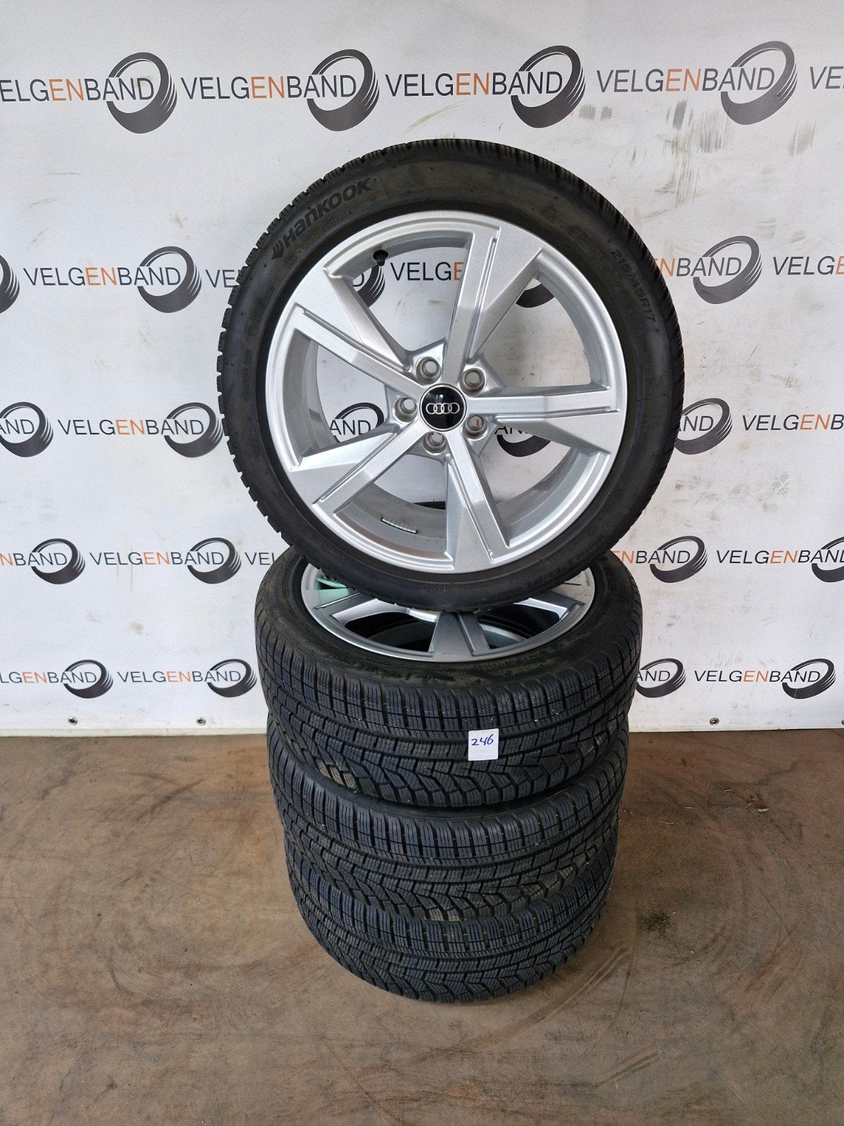 Winterset Audi A1 215 45 17 5x100 57,1 polo winterbanden, Auto-onderdelen, Banden en Velgen, Audi, ., Banden en Velgen, 17 inch