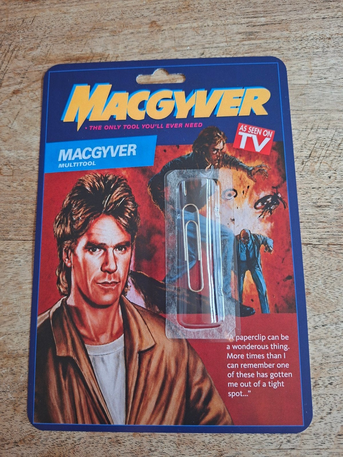 Macgyver Multitool: Alles met een paperclip, Verzenden, Zo goed als nieuw