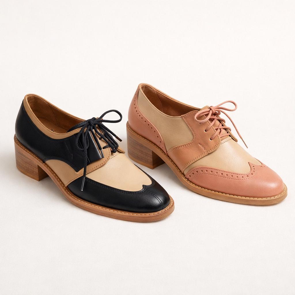 Mitu oxford handmade leren schoenen 37, Kleding | Dames, Schoenen, Ophalen of Verzenden, Zo goed als nieuw, Zwart, Sneakers of Gympen