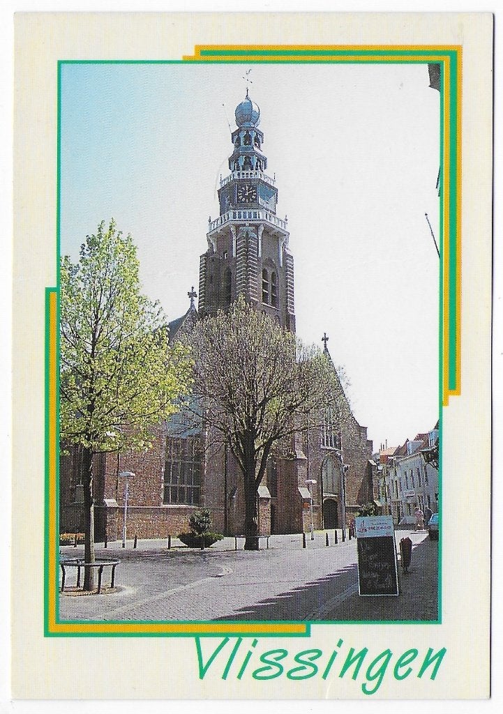 Vlissingen ongelopen Ansichtkaart ( B4870 ), Ophalen of Verzenden, 1980 tot heden, Gelopen, Zeeland