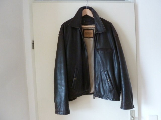 Stoer en stijlvol "REDSKINS" Leren Jack - Jasje, Ophalen of Verzenden, Zo goed als nieuw, Maat 56/58 (XL), Bruin