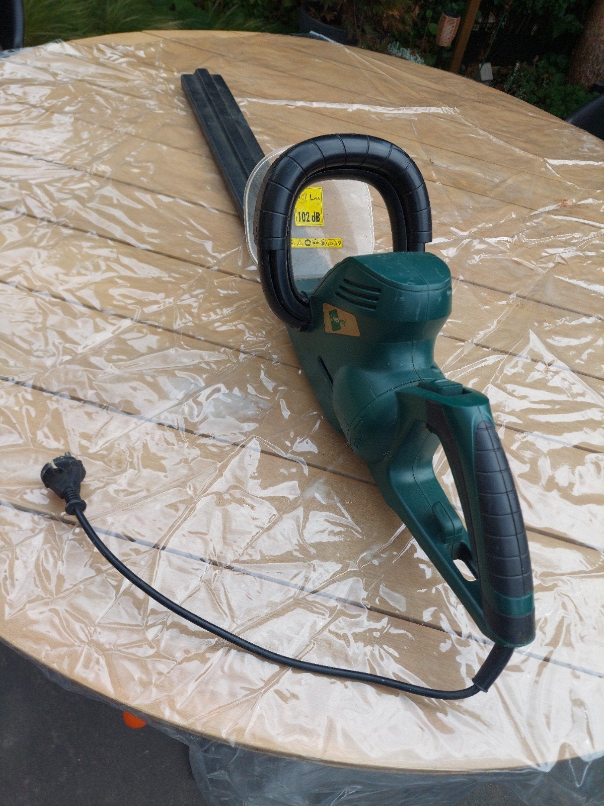 Greenway Heggenschaar HS-602W - Elektrisch, 600W, Ophalen of Verzenden, Gebruikt, Elektrisch, Greenway