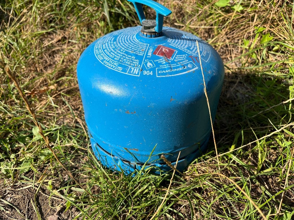 Campingaz R904 gasfles, Ophalen, Zo goed als nieuw