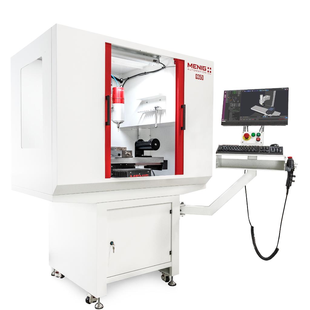 Menig Q350 CNC freesmachine – ZGAN – Jäger spindle – ATC, Ophalen, Menig, Overige soorten, Zo goed als nieuw