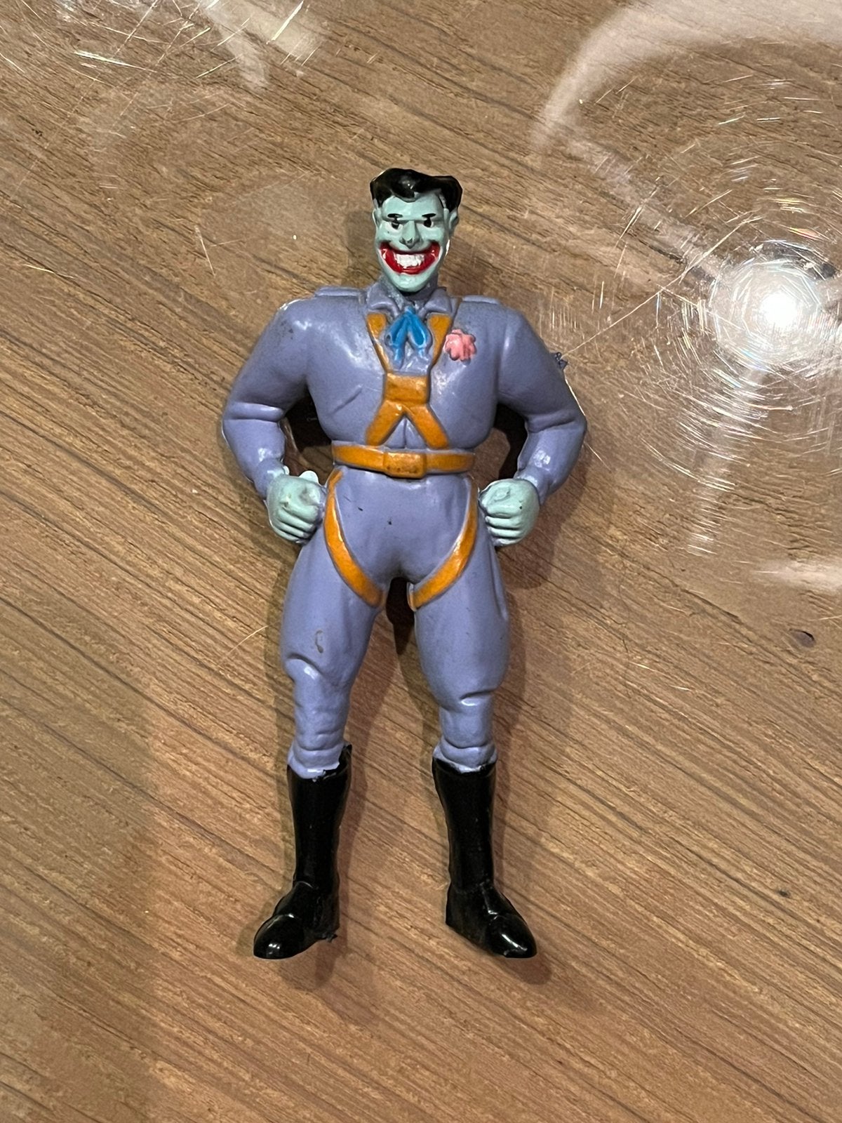 Vintage figuur Jet Pack Joker Kenner 1993/1994 Batman, Ophalen of Verzenden, Gebruikt, Actiefiguur of Pop