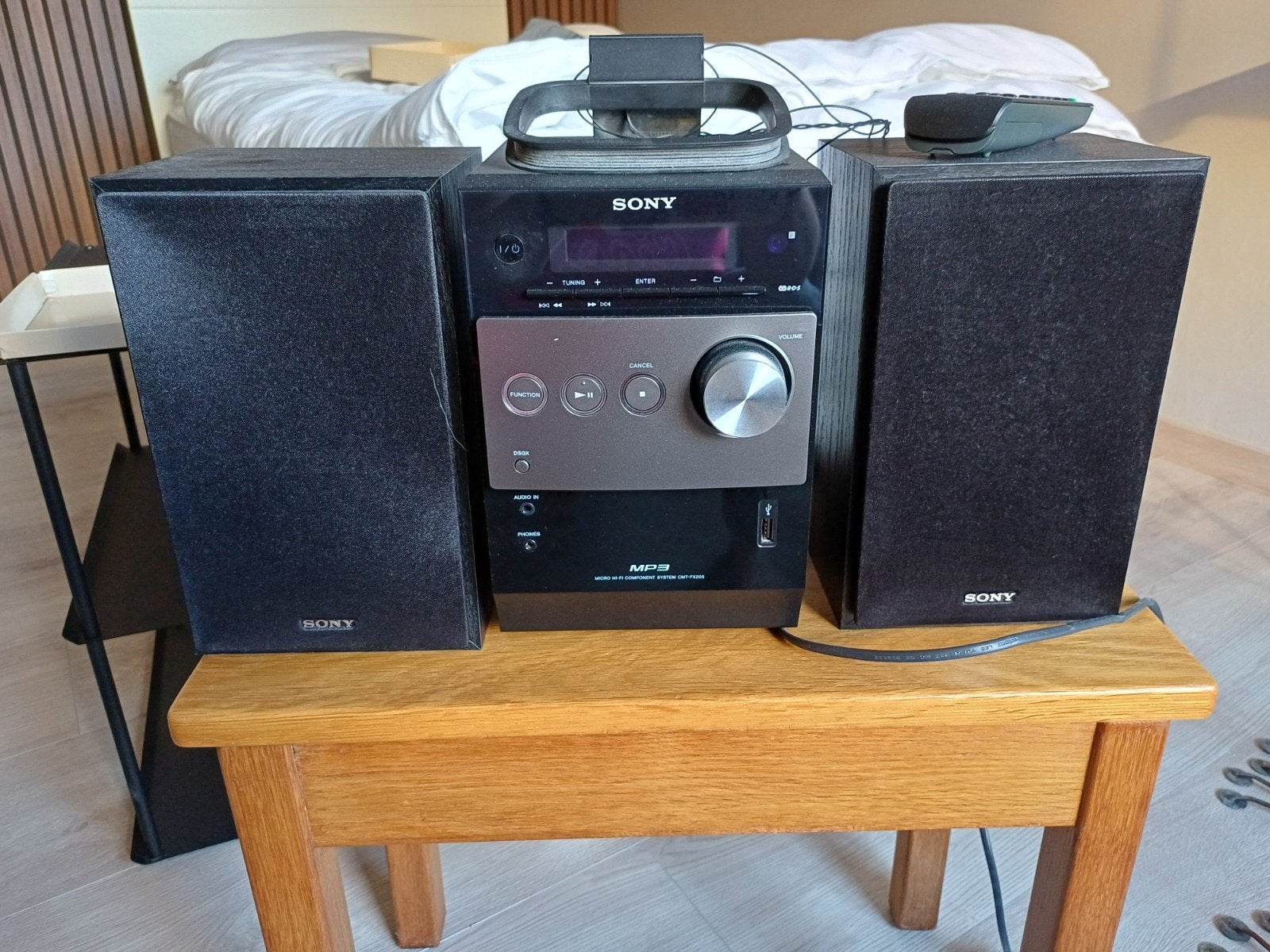 Sony Micro Hi-Fi met speakers, Ophalen, Gebruikt, Microset, Tuner of Radio