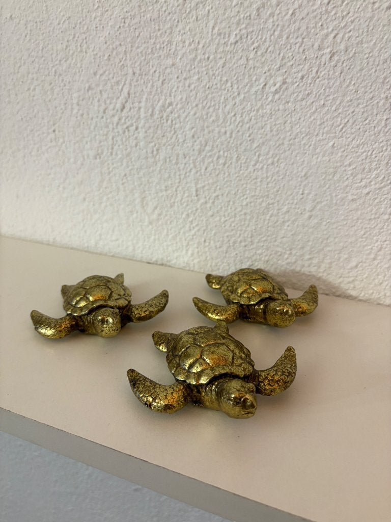 Gouden decoratie, Ophalen of Verzenden, Zo goed als nieuw, Beeldje of Figuurtje