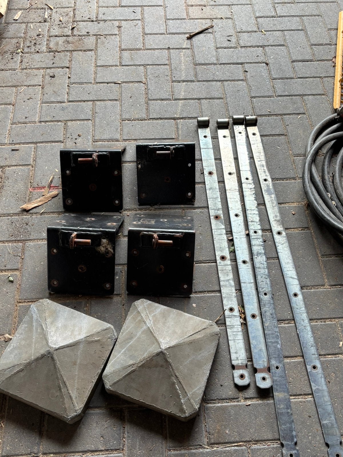 Poort onderdelen, Ophalen, Gebruikt, 100 tot 150 cm, 100 tot 150 cm