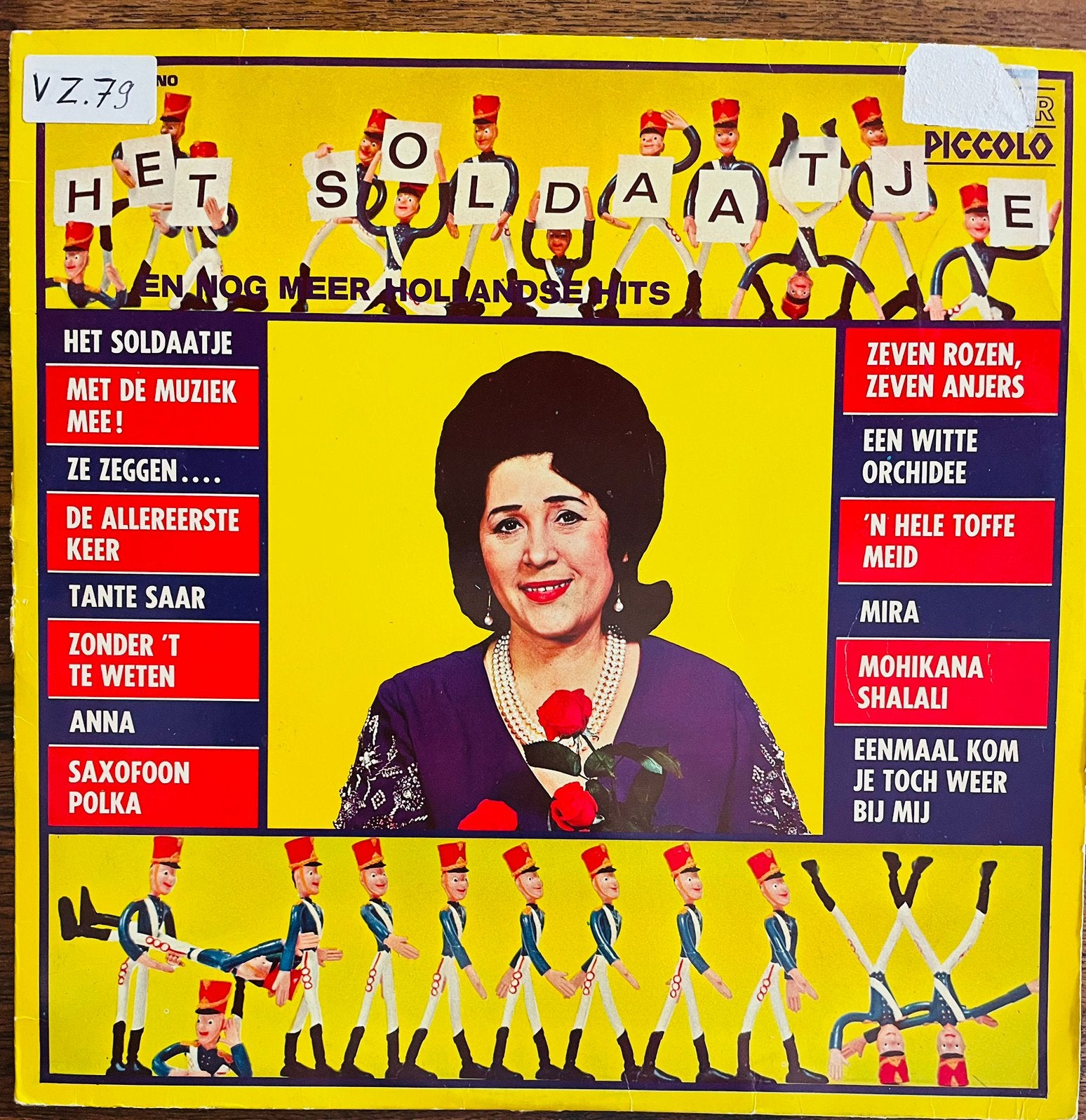 Lp zangers zonder naam Het Soldaatje en met nog andere Hits, LP, Gebruikt, Ophalen of Verzenden, Levenslied of Smartlap
