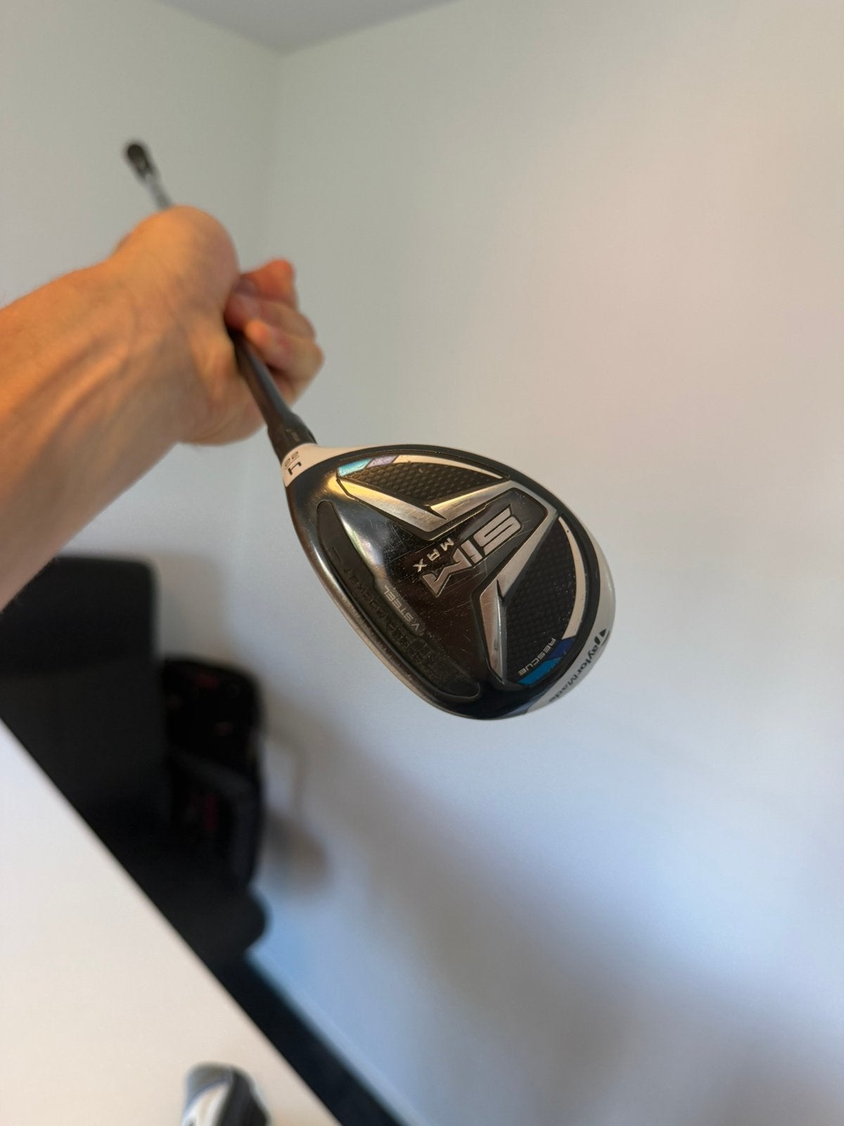 Taylormade SIM Max hyb 4 - S flex - Testen ok! topstaat, Sport en Fitness, Golf, Overige merken, -, Ophalen of Verzenden, Zo goed als nieuw