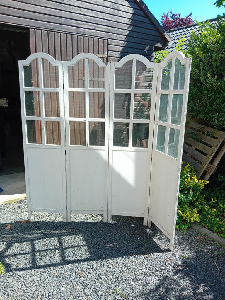 Antieke kamerscherm, Ophalen