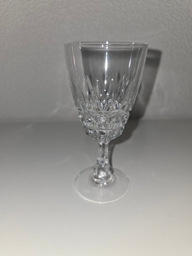 17 st. kristallen wijnglas klein Cristal d’Arque Pompadour, Ophalen of Verzenden
