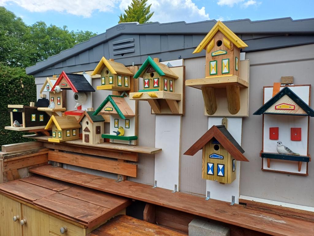 Wand - Vogel -Voederhuisjes te Koop [ zie foto's ]  € 20,-, Ophalen of Verzenden, Nieuw