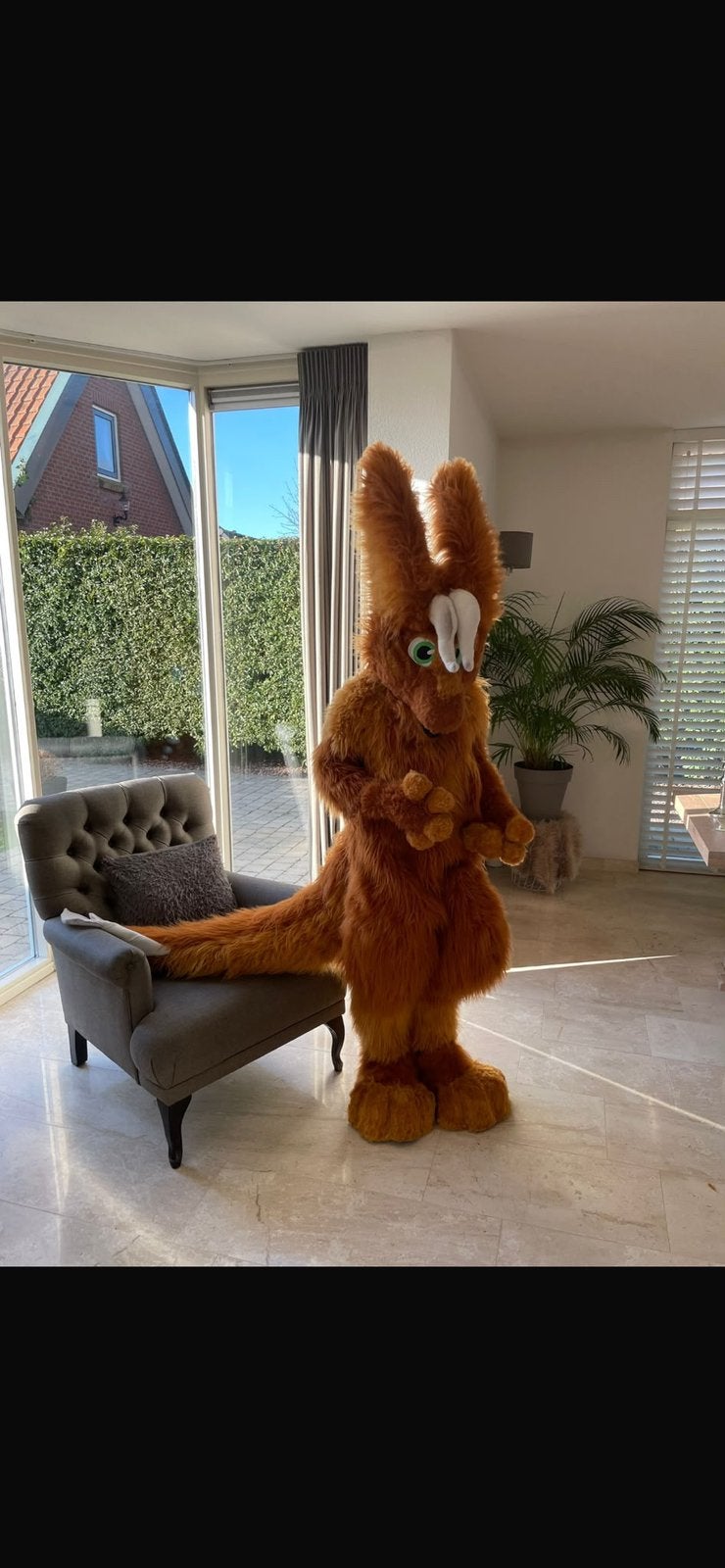 Fursuit / fullsuit / furry, Hobby en Vrije tijd, Kostuums, Theaterbenodigdheden en LARP, Ophalen of Verzenden, Gebruikt