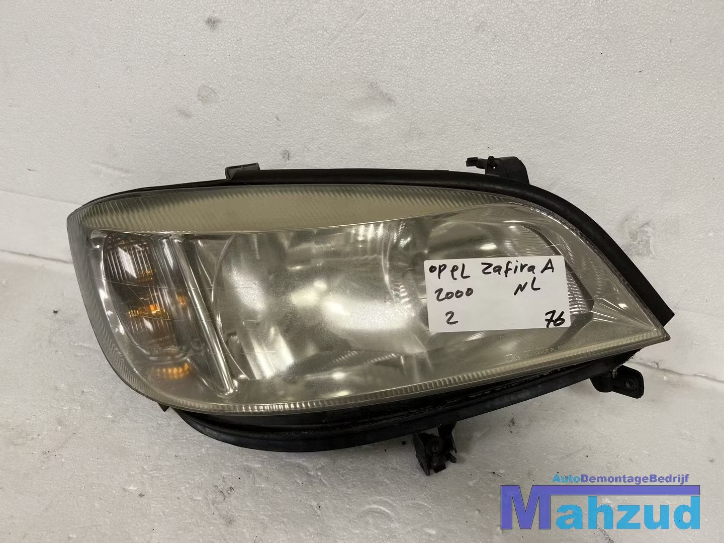 OPEL ZAFIRA A rechts koplamp 1998-2005, Gebruikt, Opel Automobile GmbH, Ophalen of Verzenden, Kontakt@opel-infoservice.de