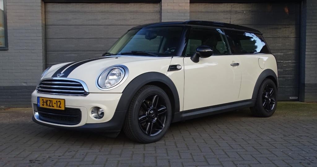 Mini Clubman 1.6 ONE Chili 2013 Pano dak, Navi, NAP, APK, Auto's, Mini, Bedrijf, Clubman, ABS, Airbags, Alarm, Bluetooth, Boordcomputer