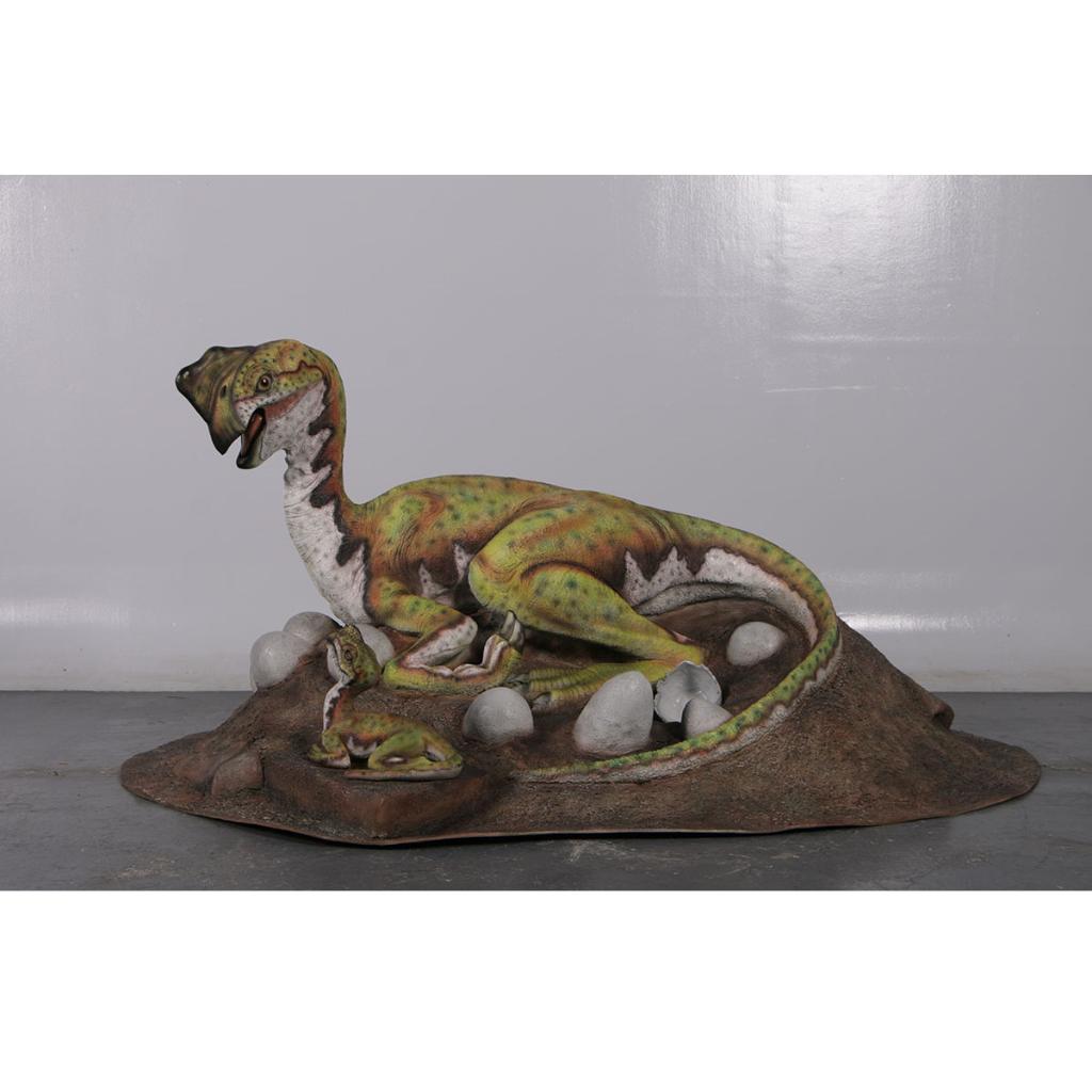 Dinosaurs Oviraptor Nest - Dinosaurusbeeld polyester, Ophalen, Nieuw, Overige typen