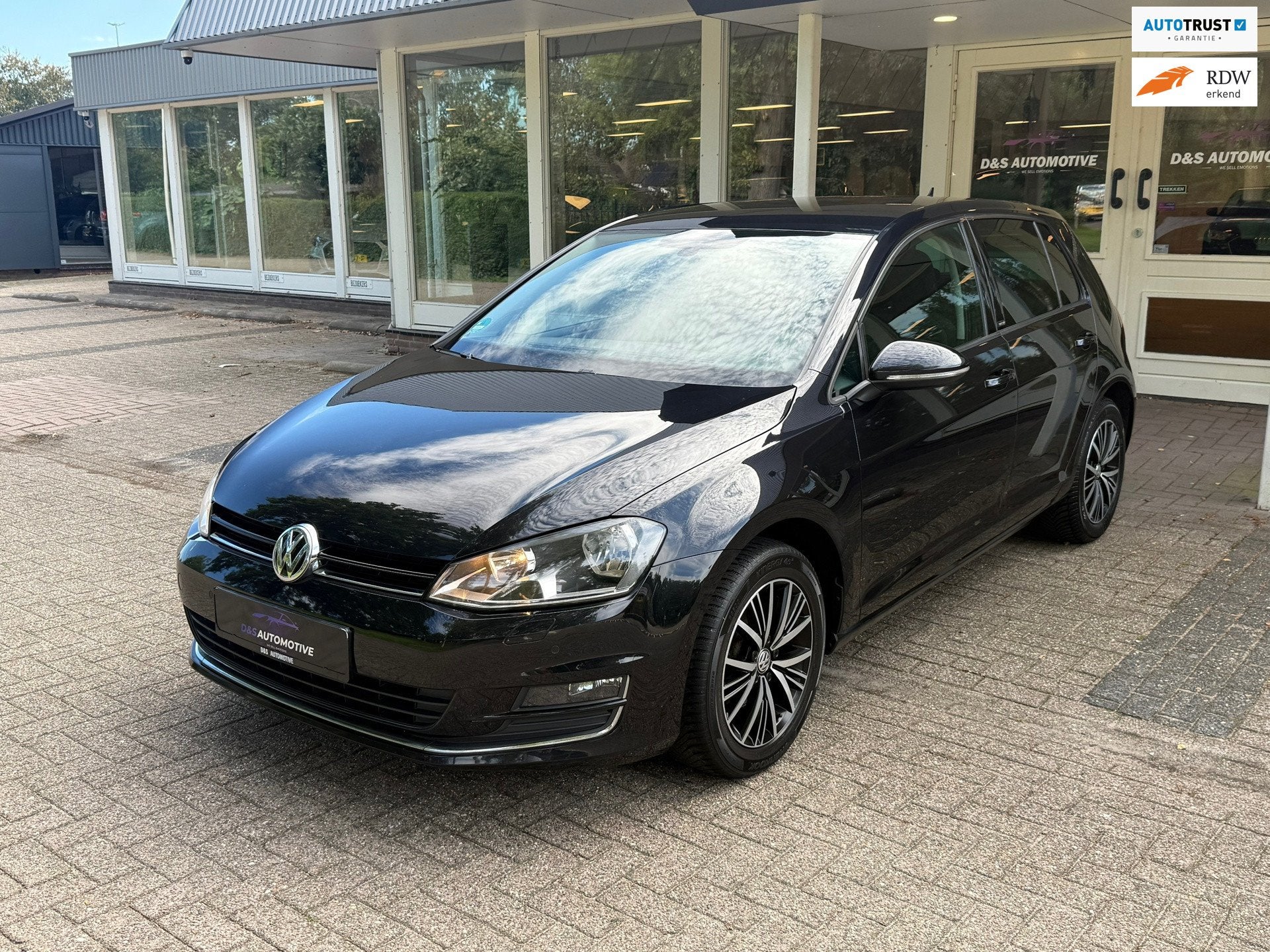 Volkswagen Golf 1.2 TSI Allstar CRUISE/STOELV/PDC/CLIMA,NAVI, 86 pk, Gebruikt, Zwart, 4 cilinders
