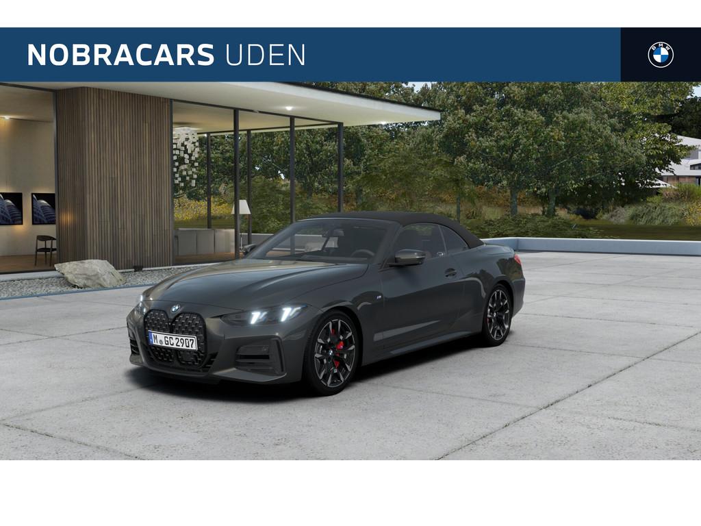 BMW 4 Serie Cabrio 420i M Sport Automaat / Air Collar / Adap, Automaat, 1998 cc, Zwart, Cabriolet