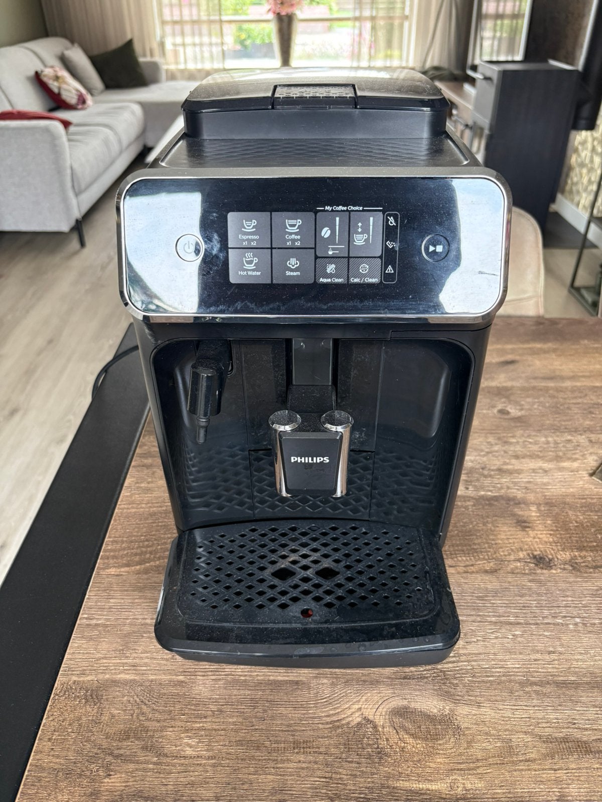 Koffiezetapparaat philips, Witgoed en Apparatuur, Gebruikt, Koffiemachine, Koffiebonen, 2 tot 4 kopjes