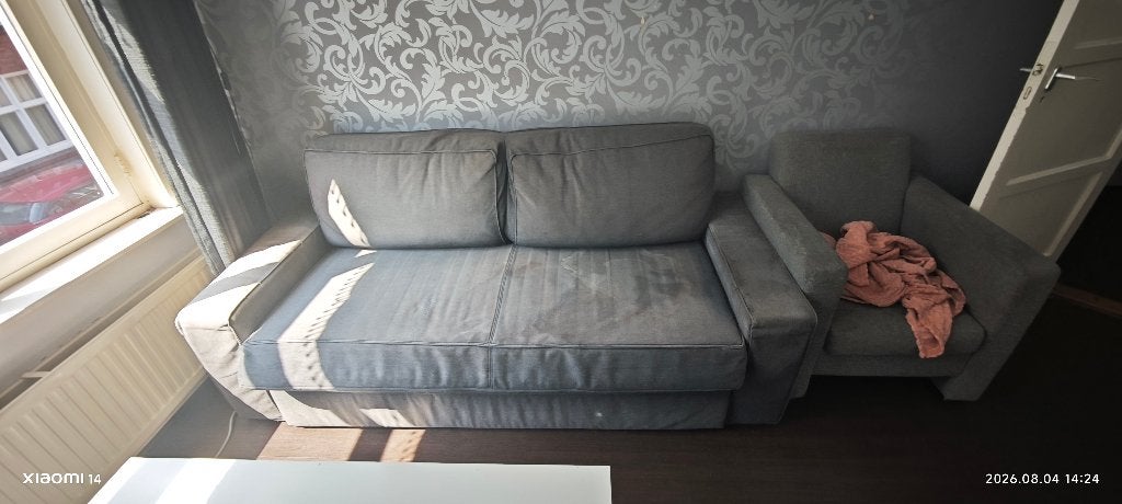 VILASUND 3-zits sbank, Ophalen, Gebruikt, Tweepersoons, 80 cm