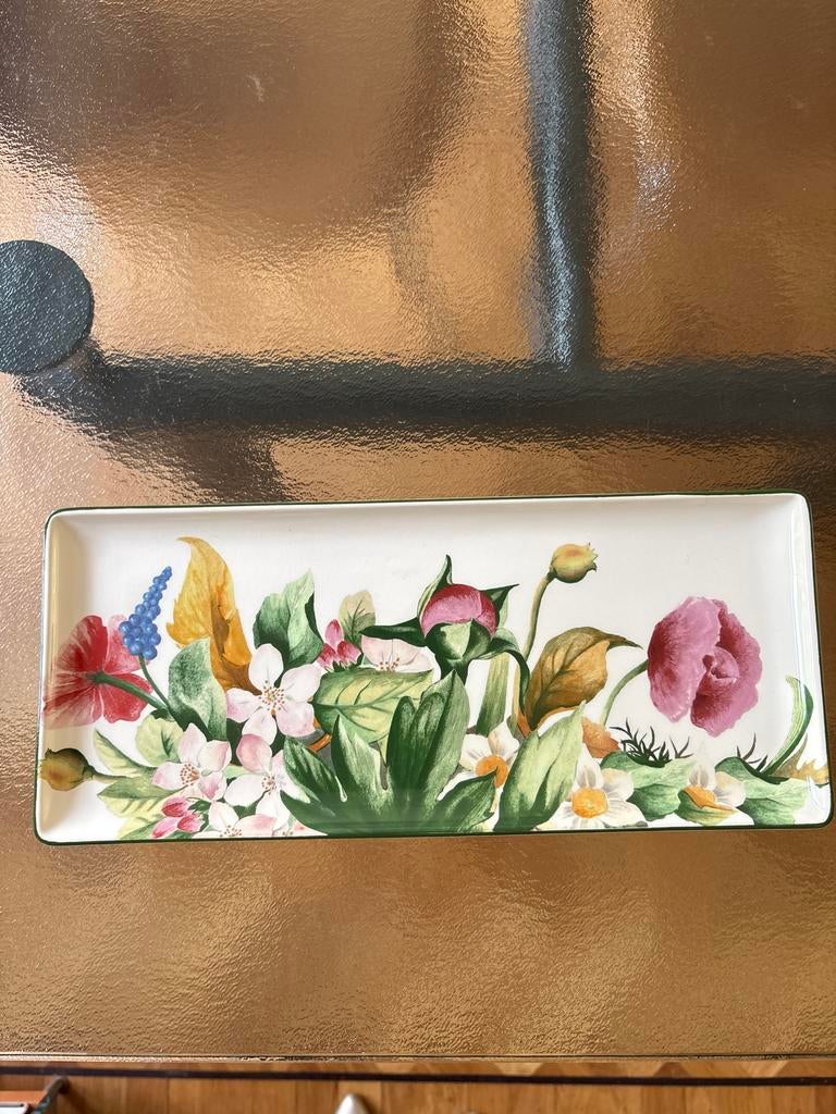Gien Volupté cakeschaal -  nieuw, Ophalen of Verzenden, Nieuw, Porselein, Bord of Schaal